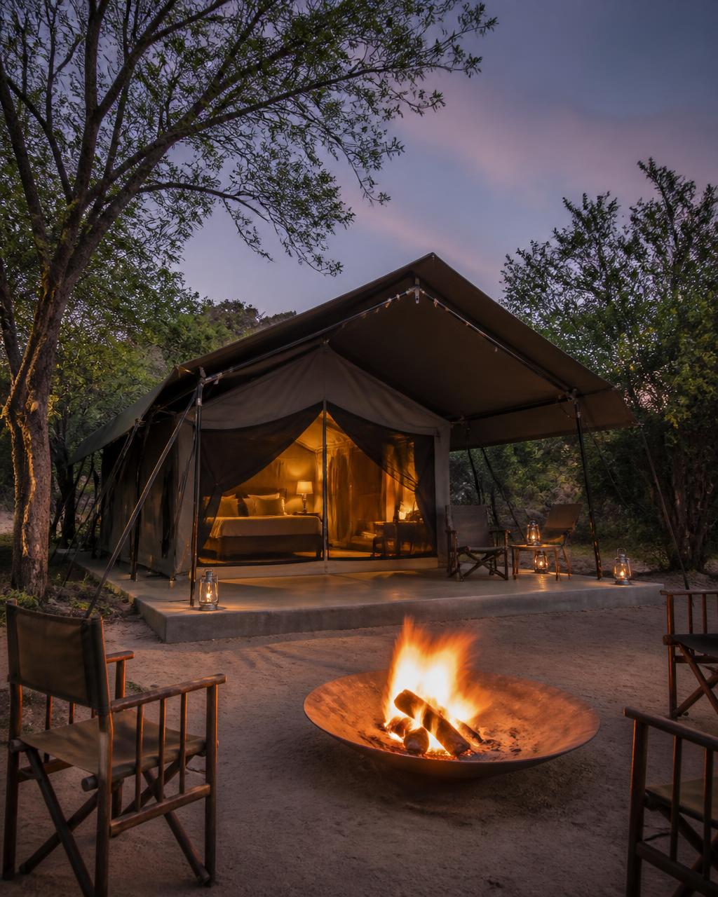 Glamping site inspiration for Hoedspruit